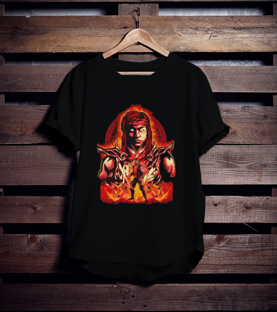 Mortal Kombat Liu Kang Fiery Warrior T-Shirt