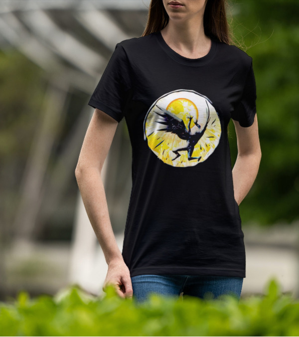 BattleTech Avantis Angels Sunburst Winged T-Shirt
