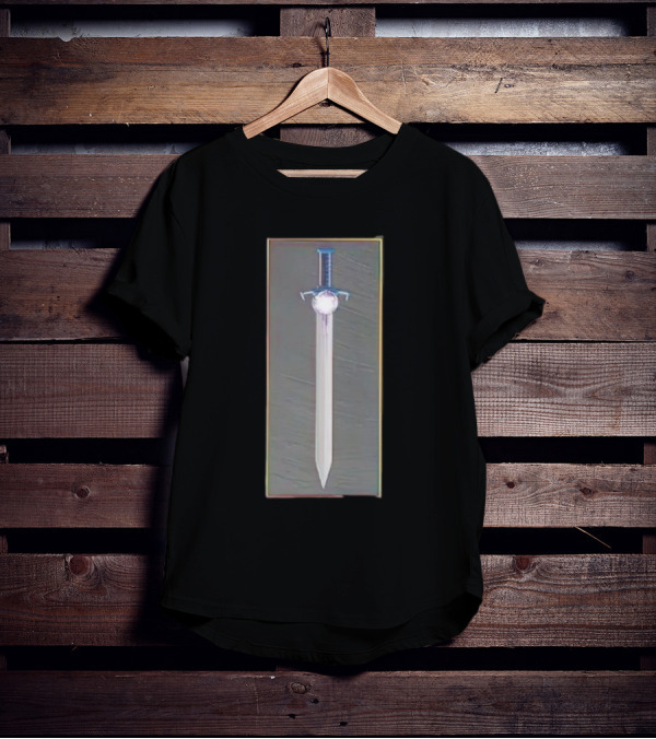 Word Of Blake Sword Emblem BattleTech T-Shirt