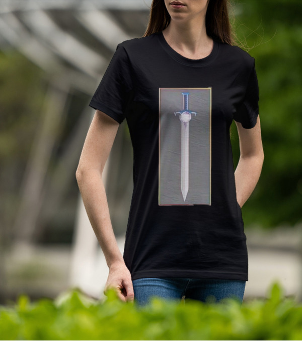 Word Of Blake Sword Emblem BattleTech T-Shirt