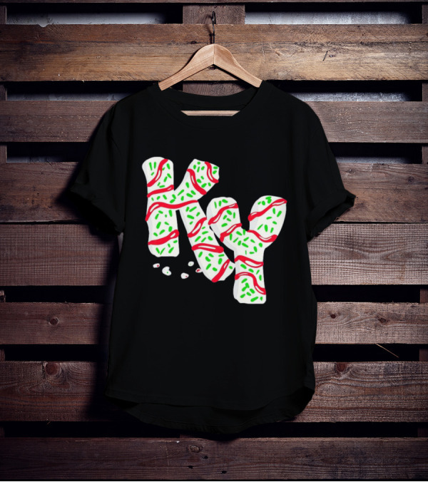 Christmas Treat KY Candy Cane-Inspired T-Shirt