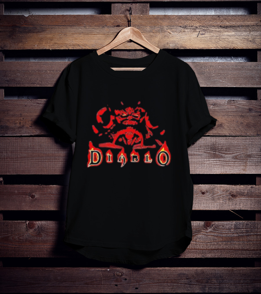 Diablo Better To Die Together Than Face Diablo Alone Red Demon T-Shirt