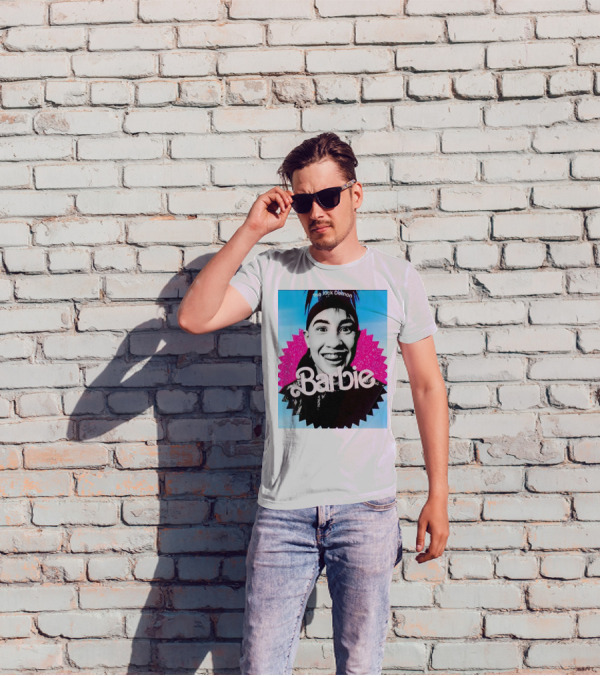 The Kick Demon Barbie Iconic Bold Face T-Shirt
