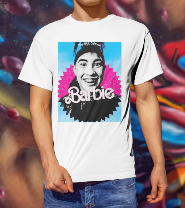 The Kick Demon Barbie Iconic Bold Face T-Shirt