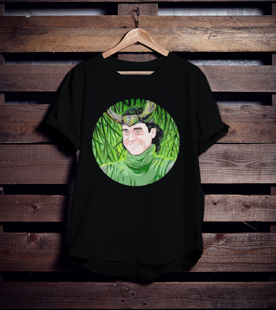 Breaking Bad Loki Crossover Horned Green Character T-Shirt