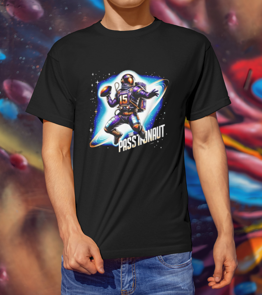 Josh Dobbs The Passtronaut Space Football 15 T-Shirt