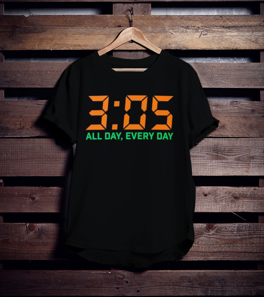 3:05 All Day Every Day Miami 305 T-Shirt