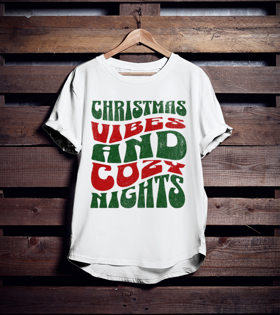 Christmas Vibes And Cozy Nights T-Shirt