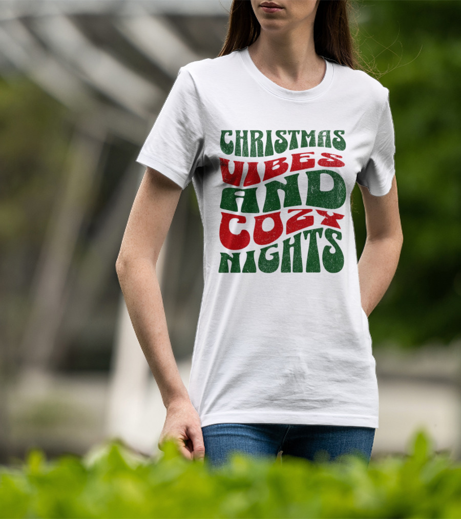 Christmas Vibes And Cozy Nights T-Shirt