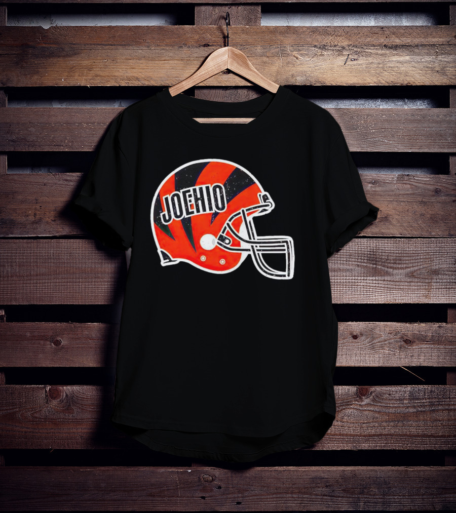 Cincinnati Bengals Joehio Football Helmet T-Shirt