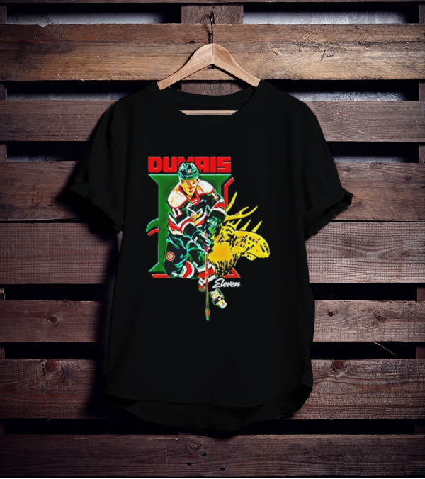 Dumais Eleven Halifax Mooseheads Hockey Player Image T-Shirt