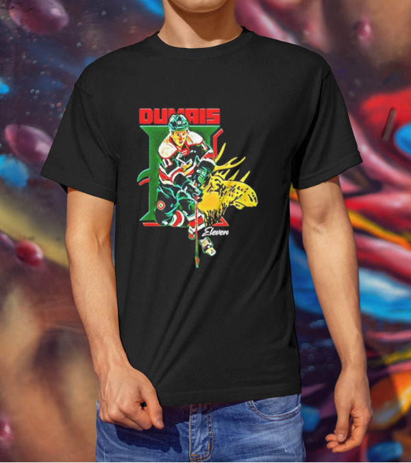 Dumais Eleven Halifax Mooseheads Hockey Player Image T-Shirt