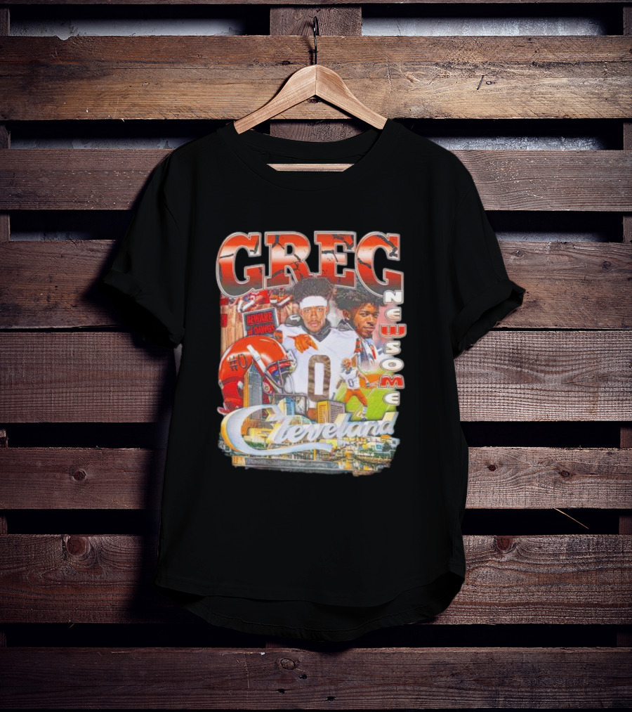 Greg Newsome II Cleveland Collage Beware Of Dawgs T-Shirt