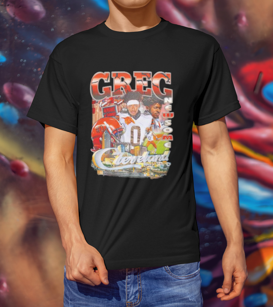 Greg Newsome II Cleveland Collage Beware Of Dawgs T-Shirt