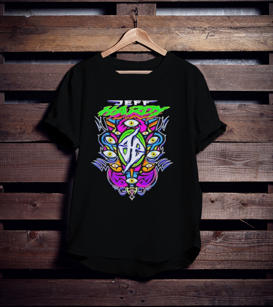 Jeff Hardy Spectral Neon Eye T-Shirt