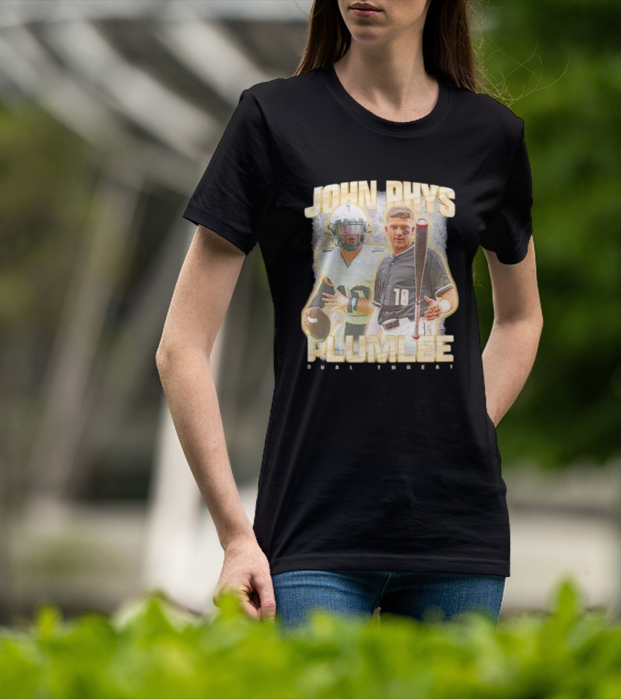 John Rhys Plumlee Dual Threat Collage T-Shirt