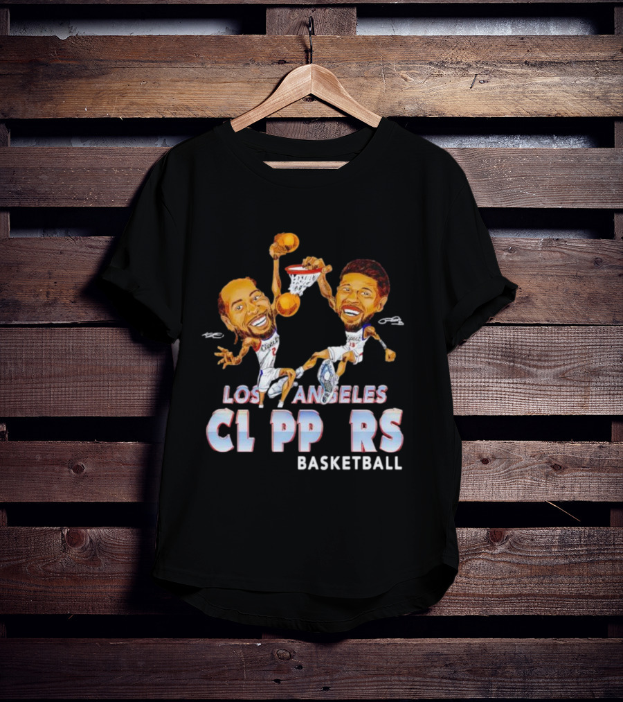 Los Angeles Clippers Basketball Run It Back 213 Vintage T-Shirt