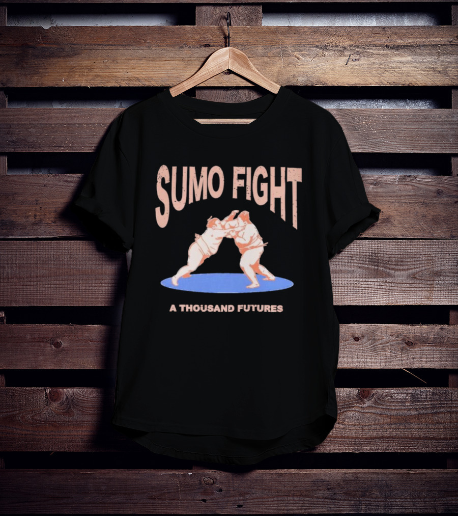 Sumo Fight A Thousand Futures Wrestling Match Iconic T-Shirt