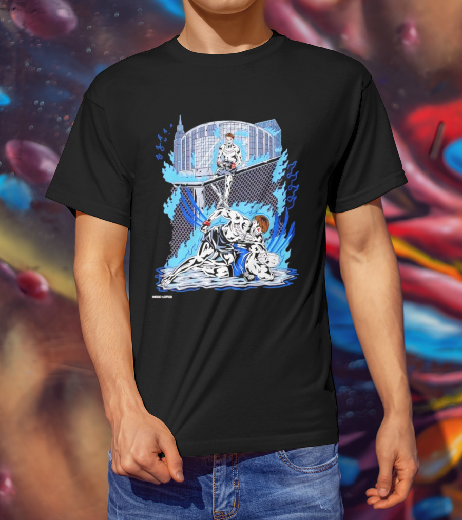 Diego Lopes Moments MMA Showdown Arena Spectacle T-Shirt