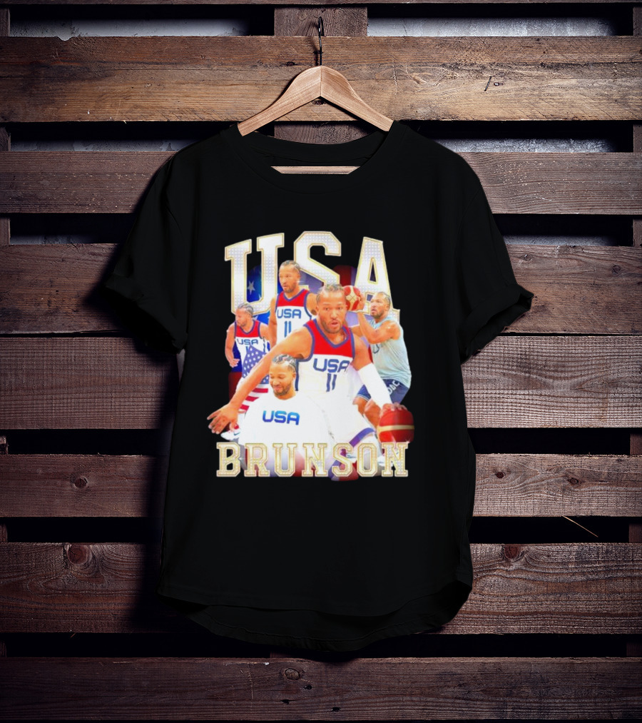 USA Brunson Basketball FIBA T-Shirt