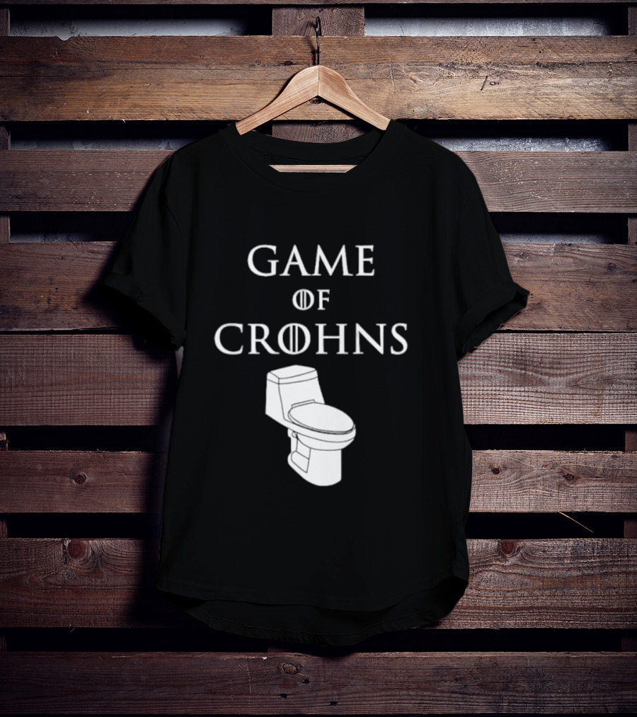 Game Of Crohns Toilet Throne T-Shirt