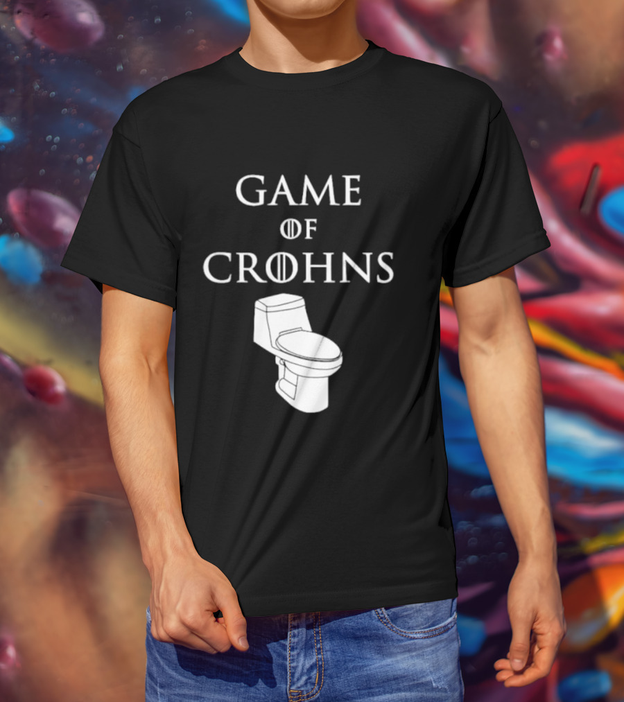 Game Of Crohns Toilet Throne T-Shirt