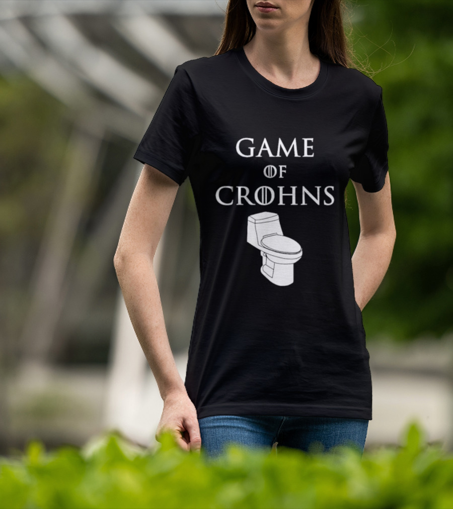 Game Of Crohns Toilet Throne T-Shirt