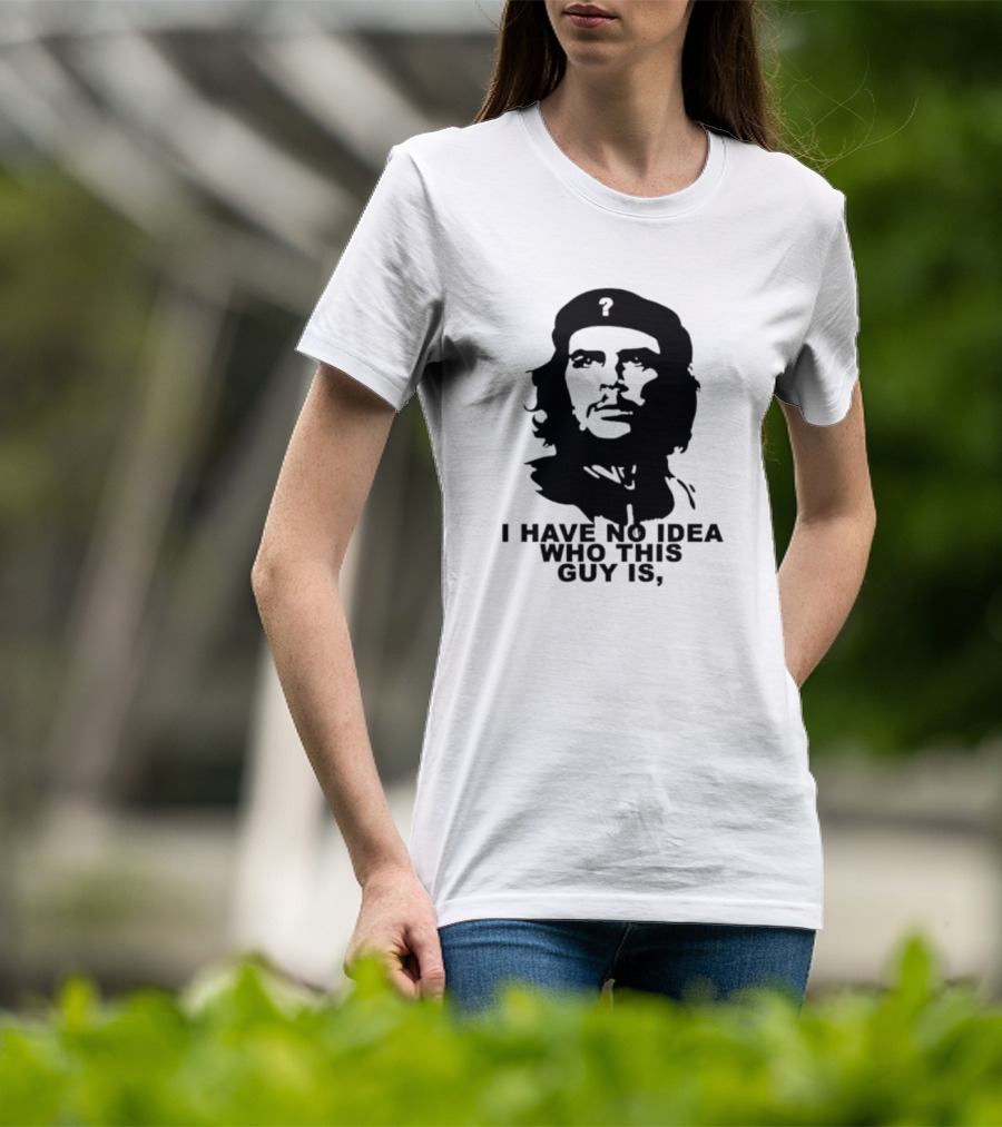 I Have No Idea Who This Guy Is Mysterious Icon Question Mark Hat T-Shirt