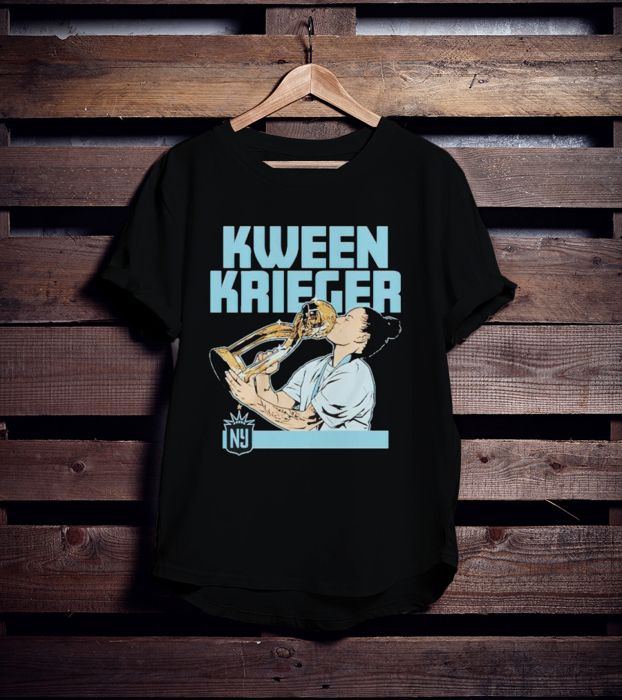 NY GOTHAM FC Kween Krieger Trophy Moment T-Shirt
