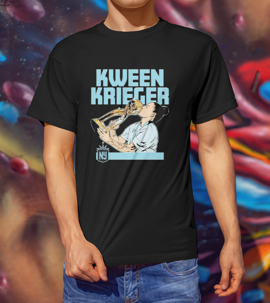 NY GOTHAM FC Kween Krieger Trophy Moment T-Shirt