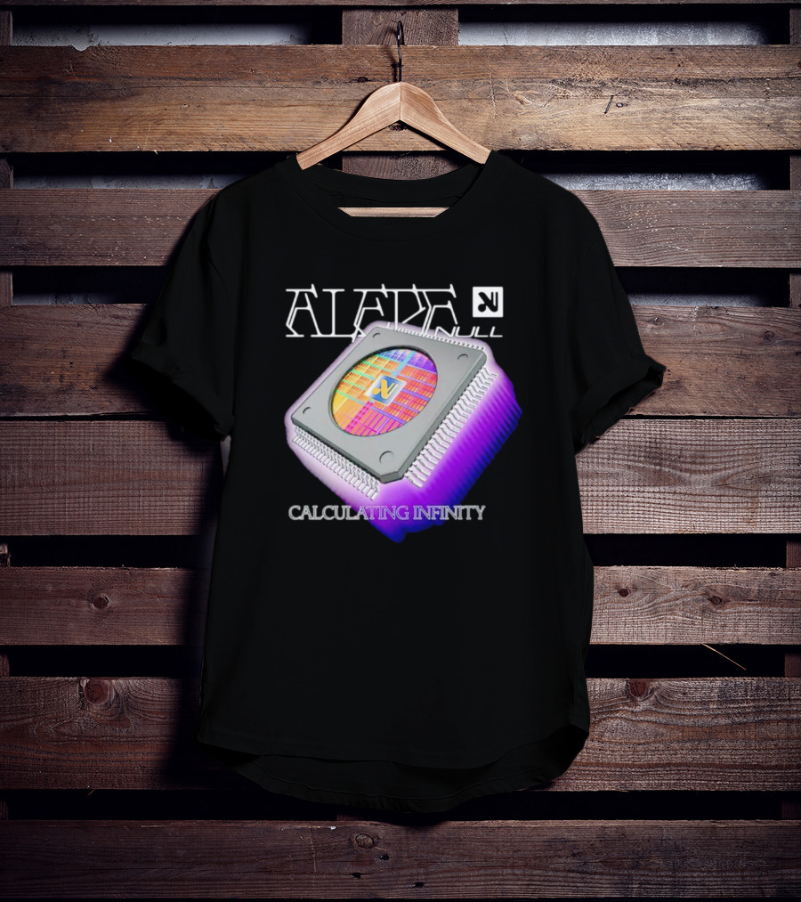 Aleph Null Calculating Infinity With Chip T-Shirt