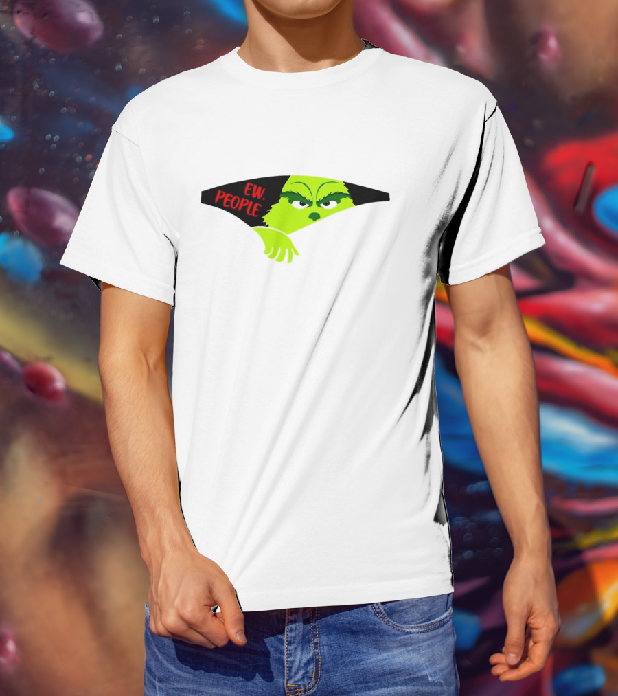 Grich EW People Christmas Green Character T-Shirt