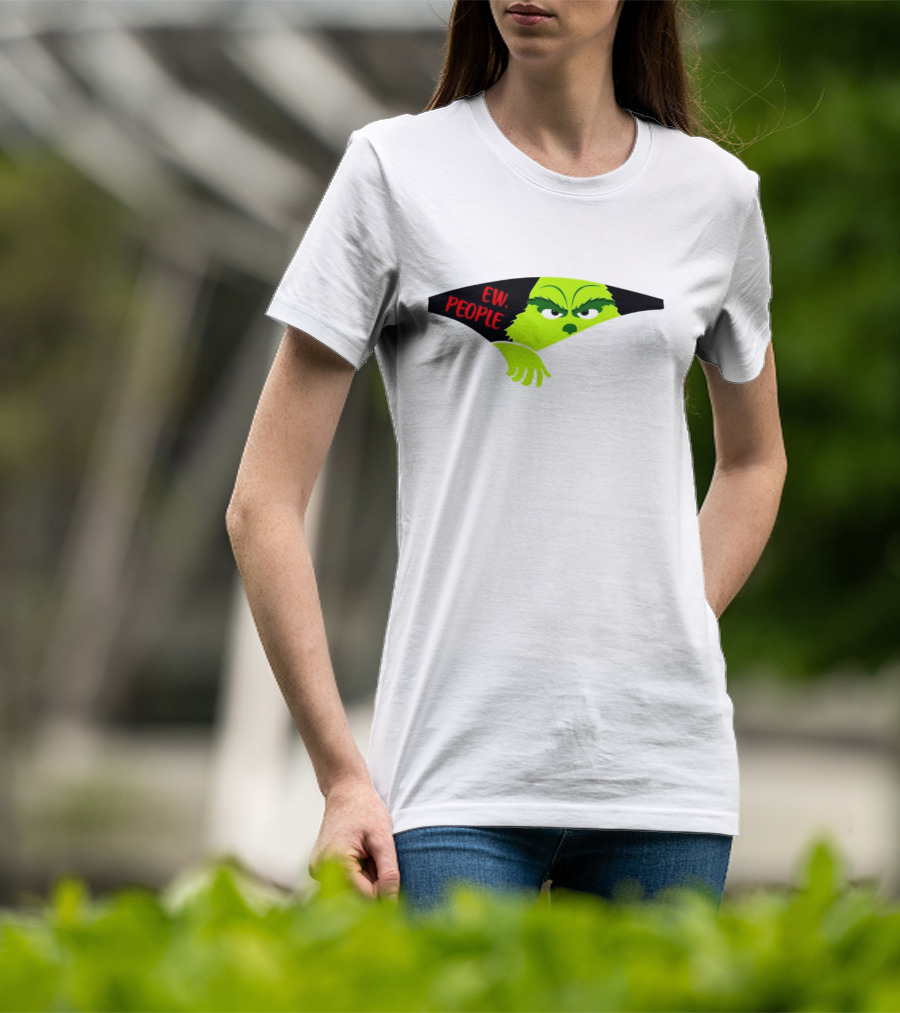 Grich EW People Christmas Green Character T-Shirt