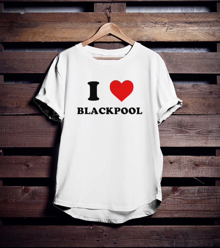 I Heart Blackpool Enthusiast T-Shirt
