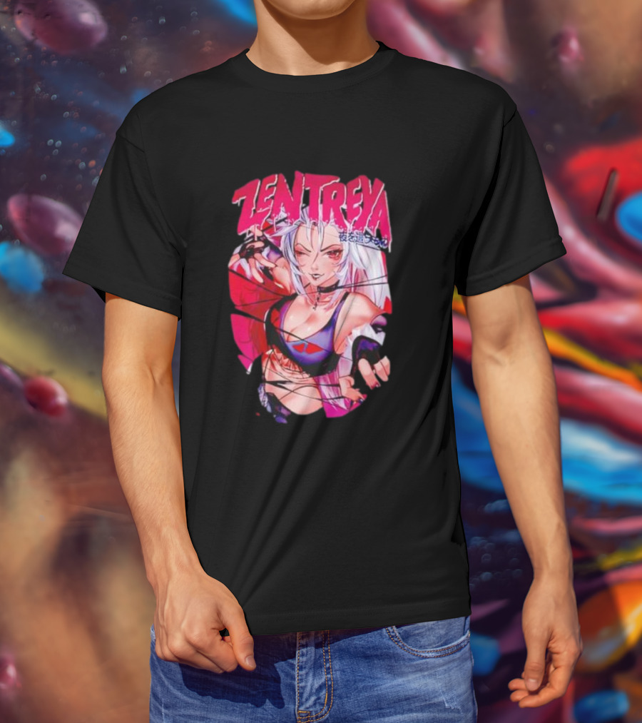 Zentreya Anime Character Halloween Wolf Treya T-Shirt