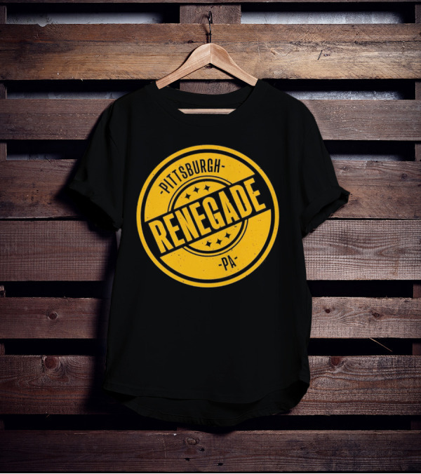 Pittsburgh Renegade PA Vintage Badge T-Shirt