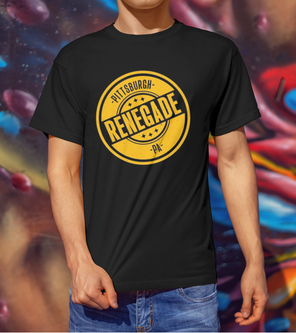 Pittsburgh Renegade PA Vintage Badge T-Shirt