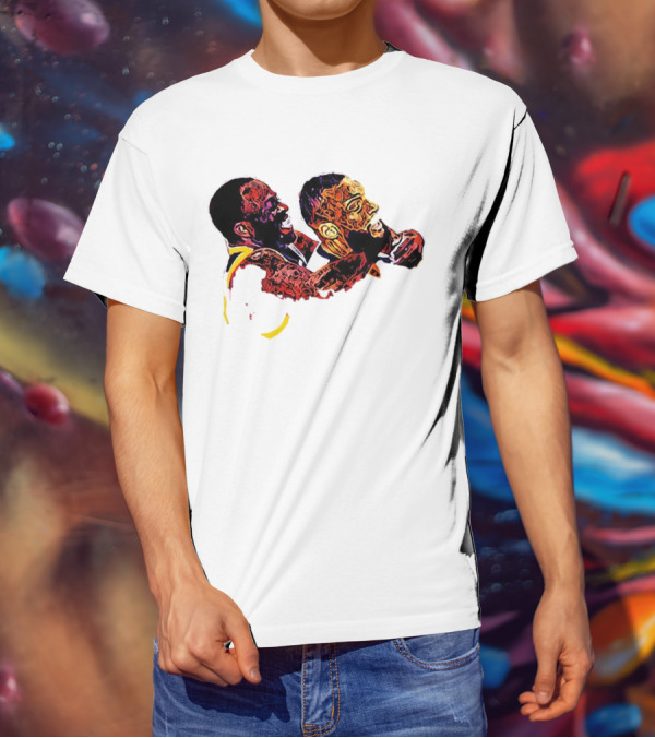 Rudy Gobert Draymond Green Headlock T-Shirt