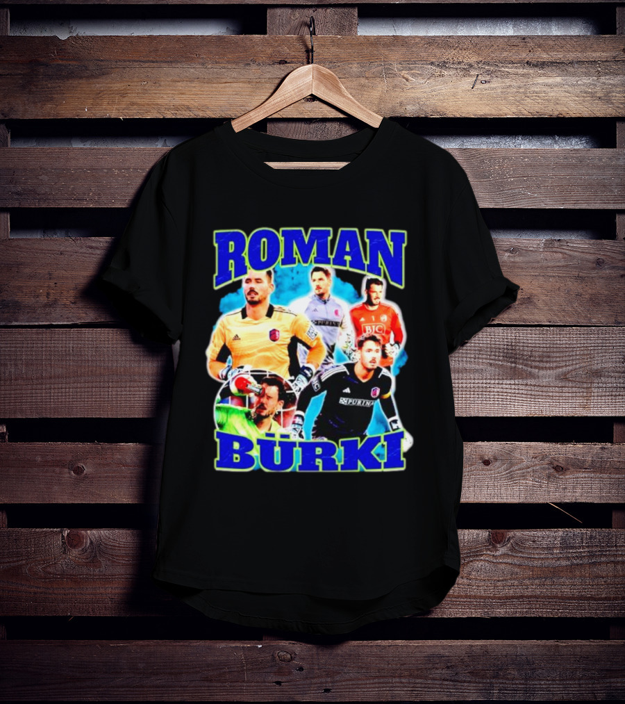 Roman Bürki Soccer Goalkeeper Collage Bootleg T-Shirt