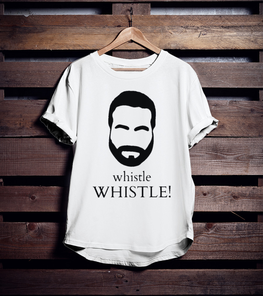 Whistle Whistle Roy Kent Bearded T-Shirt