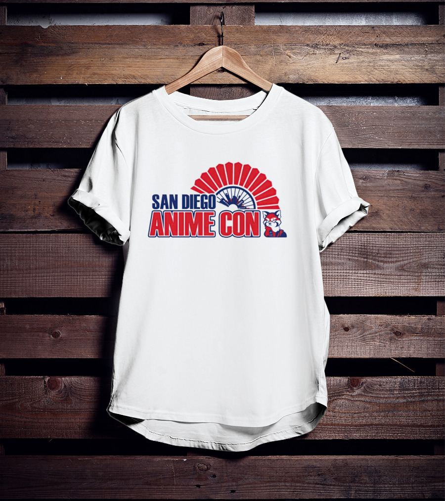 San Diego Anime Con Fan And Character T-Shirt