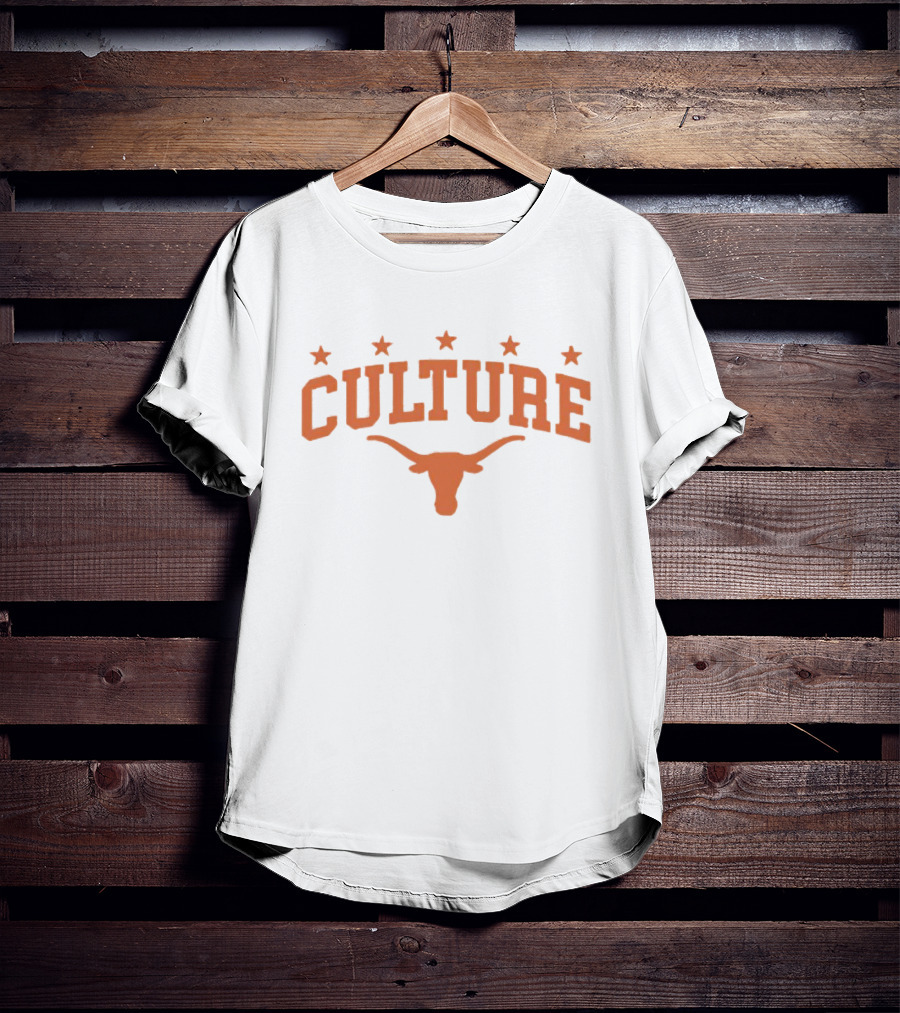 Texas Longhorns Culture Five Stars T-Shirt