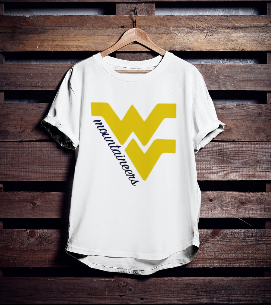 WVU Mountaineers Yellow WV T-Shirt