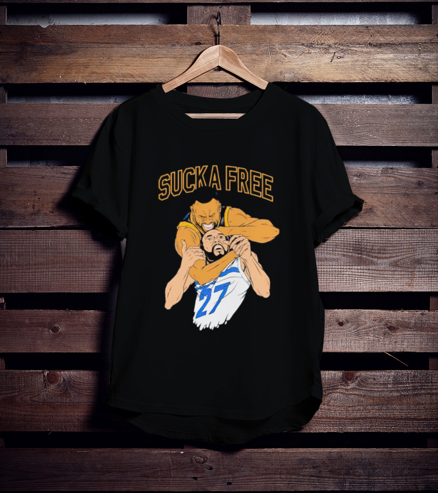 SUCKA FREE Dray Physical Play Basketball Meme T-Shirt