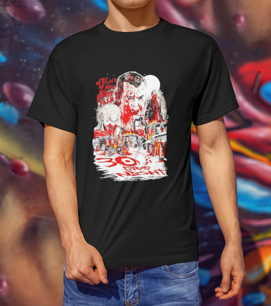 30 Days Of Night No Escape No Hope Only Hunger And Pain T-Shirt