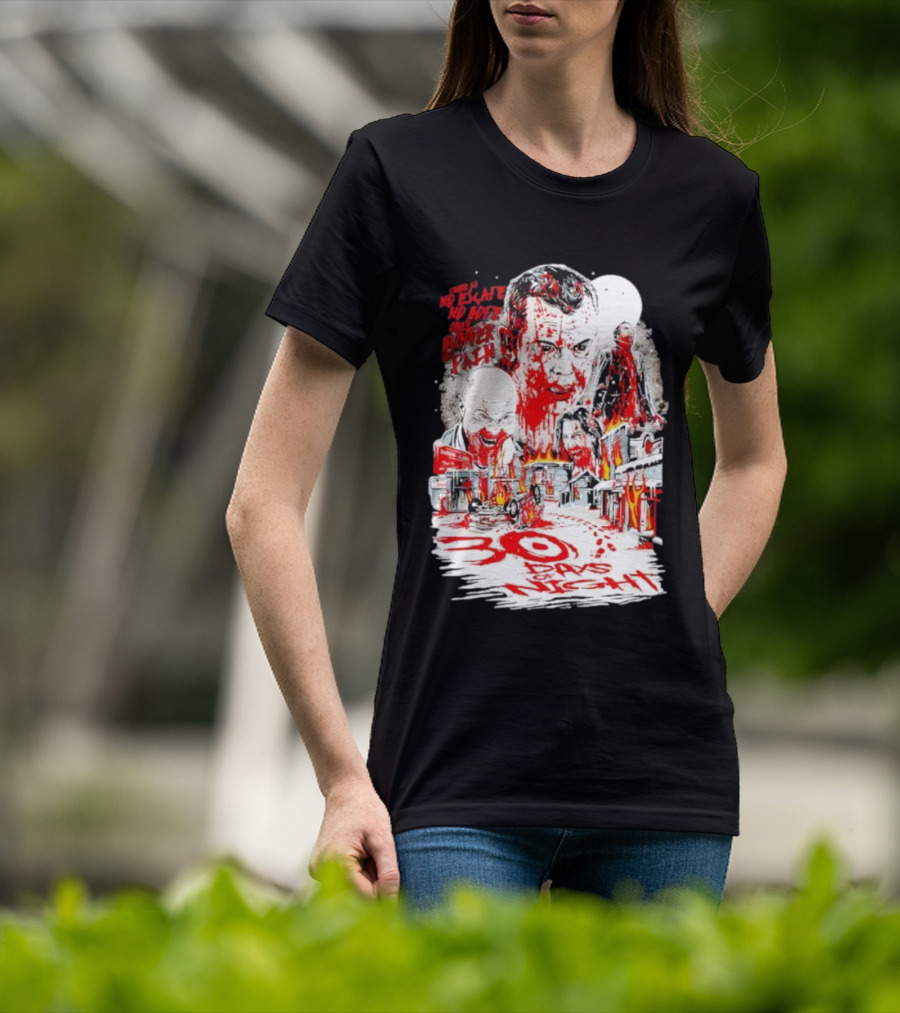 30 Days Of Night No Escape No Hope Only Hunger And Pain T-Shirt