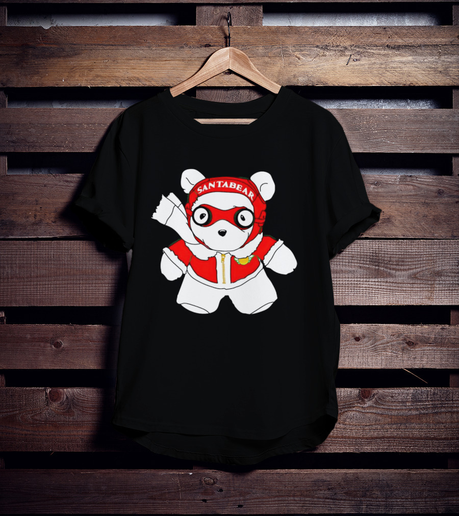 Santa Bear Aviator Christmas Minnesota T-Shirt