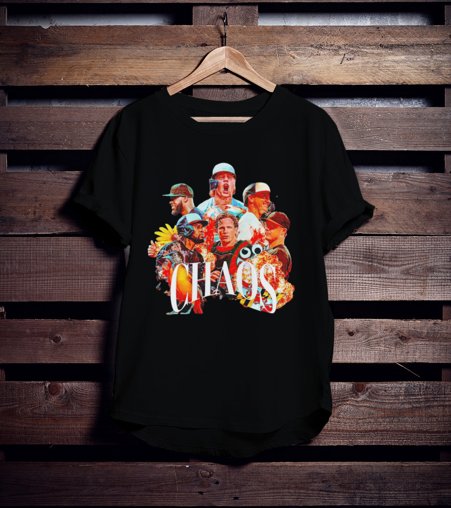 CHAOS Baltimore Orioles Baseball Players Action Collage T-Shirt