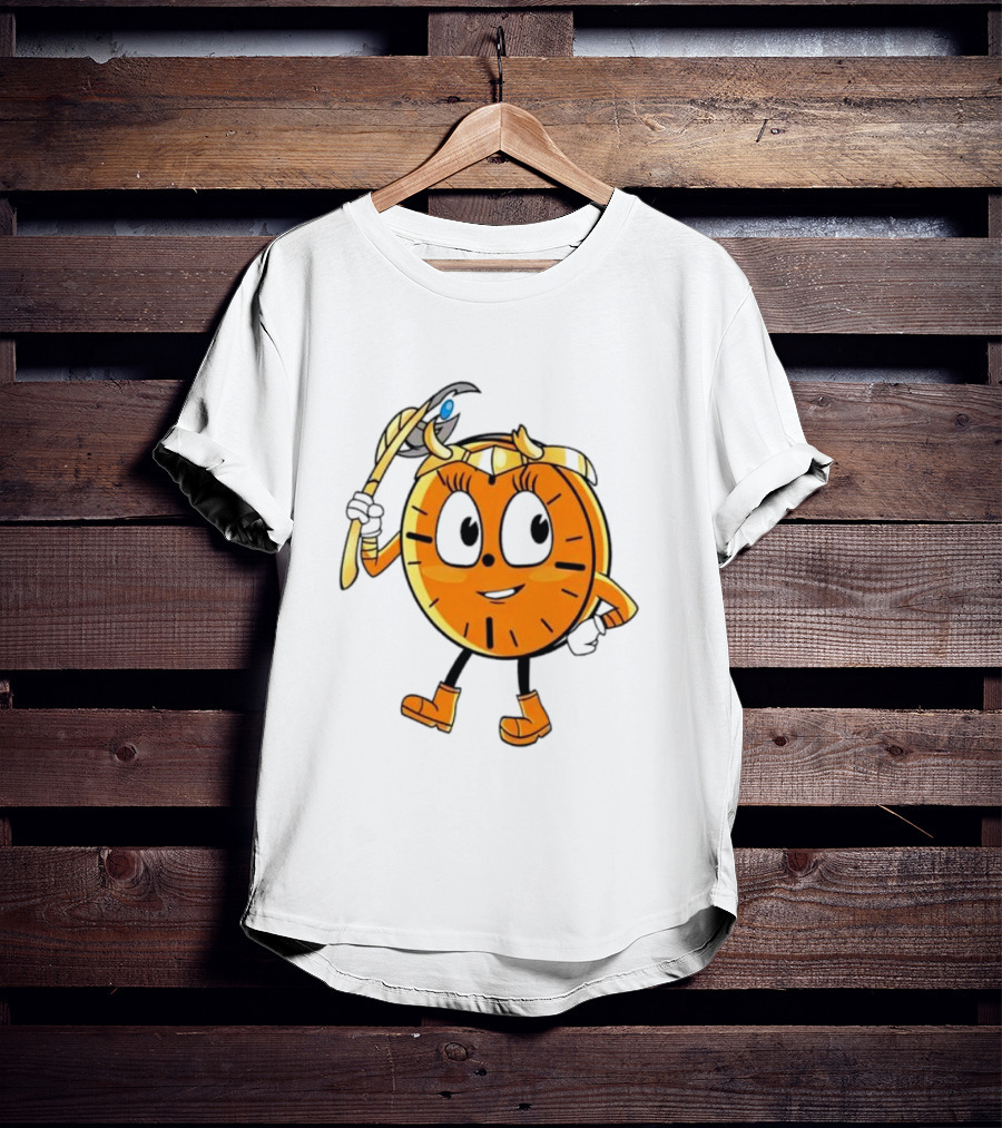 Time For Glorious Purpose Clock Character With Scepter T-Shirt