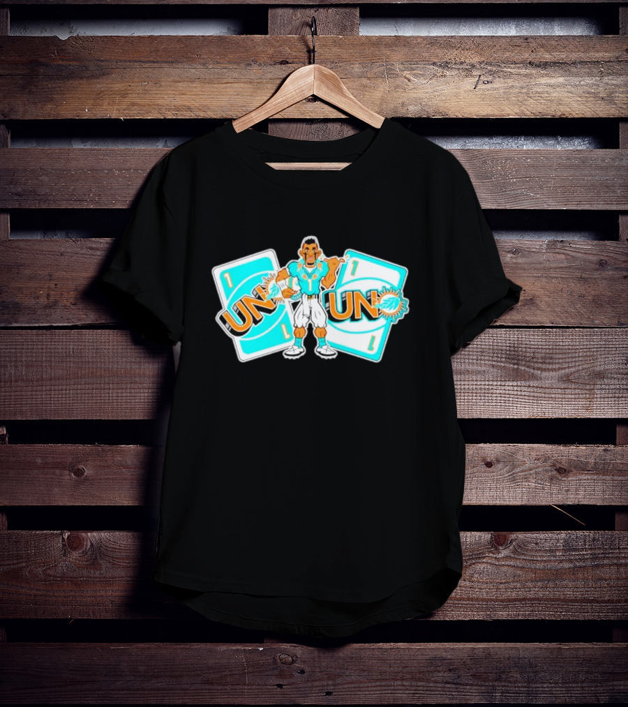 Tua Tagovailoa Uno Card Miami Football 1 T-Shirt